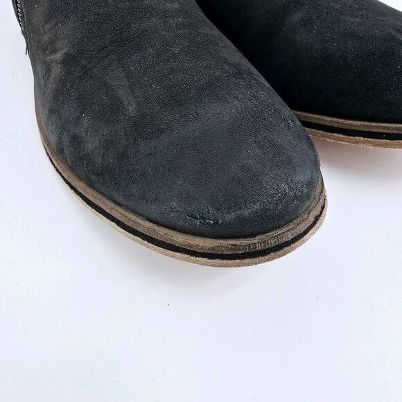 Superdry Chukka Men's Zipper Boots Suede Gray 11 - Picture 8 of 10
